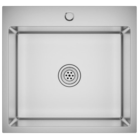 RĘCZNIE ROBIONY ZLEW KUCHENNY STAL NIERDZEWNA