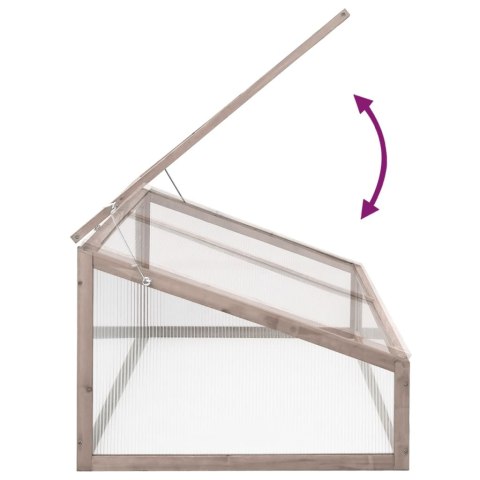 INSPEKT SZKLARNIA 110X58,5X39CM DREWNO JODŁOWE