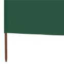 PARAWAN POKOJOWY 5-SKRZYDŁOWY Z TKANINY 600X160CM ZIELONY