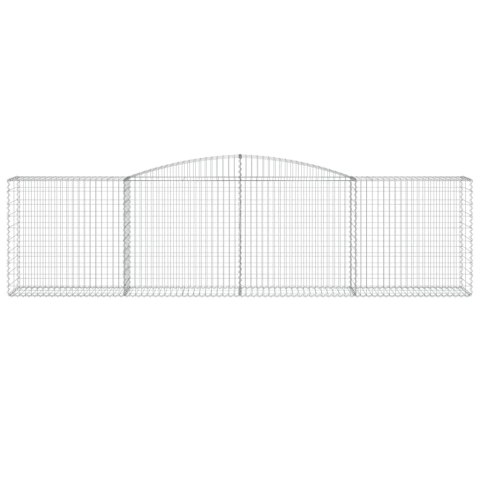 KOSZE GABIONOWE 10 SZT 400X50X100/120CM GALWANIZOWANE ŻELAZO