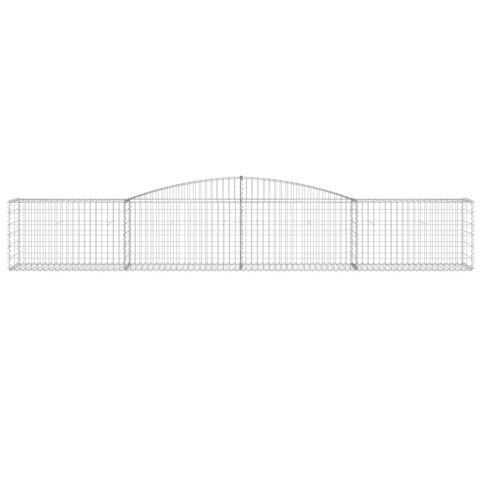 KOSZE GABIONOWE 7 SZT 400X50X60/80CM GALWANIZOWANE ŻELAZO