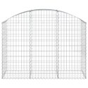 ŁUKOWATY KOSZ GABIONOWY 150X50X100/120CM GALWANIZOWANE ŻELAZO