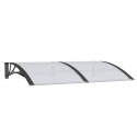 DASZEK NAD DRZWI ZADASZENIE 150X100CM POLIWĘGLAN