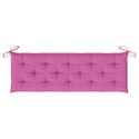 PODUSZKA NA ŁAWKĘ RÓŻOWA 150X50X7CM TKANINA