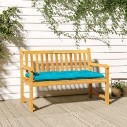 PODUSZKA NA ŁAWKĘ TURKUSOWA 100X50X7CM TKANINA