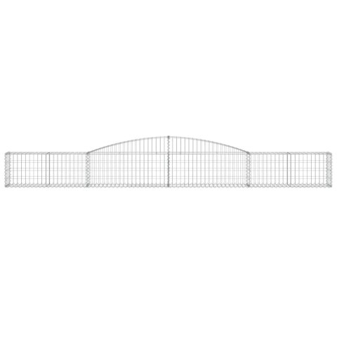 ŁUKOWATY KOSZ GABIONOWY 400X30X40/60CM GALWANIZOWANE ŻELAZO