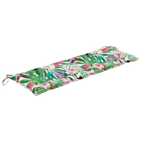 PODUSZKA NA ŁAWKĘ 150X50X7CM DŻUNGLA