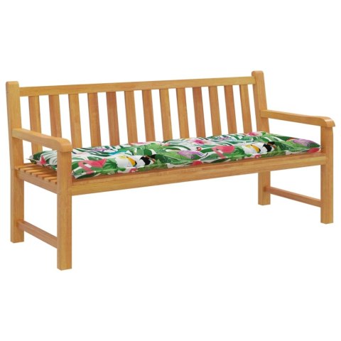 PODUSZKA NA ŁAWKĘ 150X50X7CM DŻUNGLA