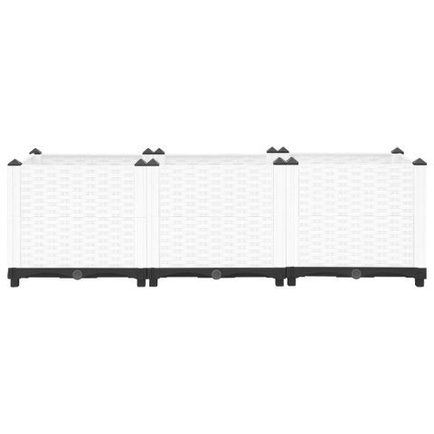 DONICA DO PODWYŻSZONEJ RABATY 120X40X38CM POLIPROPYLEN