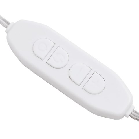 LUSTRO Z OŚWIETLENIEM LED 80X40CM SZKLANE OWALNE