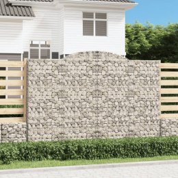 KOSZE GABIONOWE 2 SZT 300X50X200/220CM GALWANIZOWANE ŻELAZO