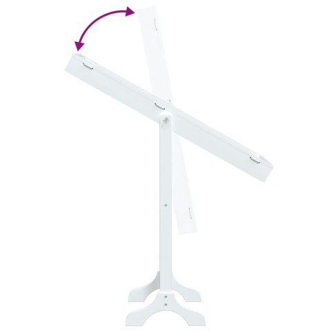 LUSTRO WOLNOSTOJĄCE BIAŁE 34X37X146CM