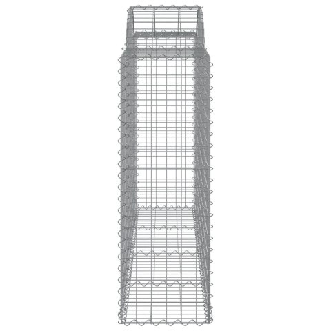 KOSZE GABIONOWE 9 SZT 200X50X120/140CM GALWANIZOWANE ŻELAZO