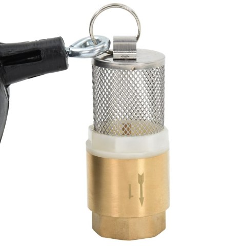 WĄŻ SSĄCY Z MOSIĘŻNYMI ZŁĄCZKAMI 10M 25MM ZIELONY