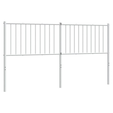 METALOWE WEZGŁOWIE BIAŁE 166X3X90CM
