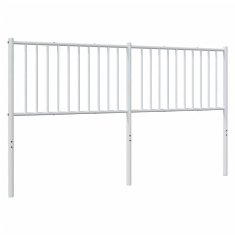 METALOWE WEZGŁOWIE BIAŁE 166X3X90CM