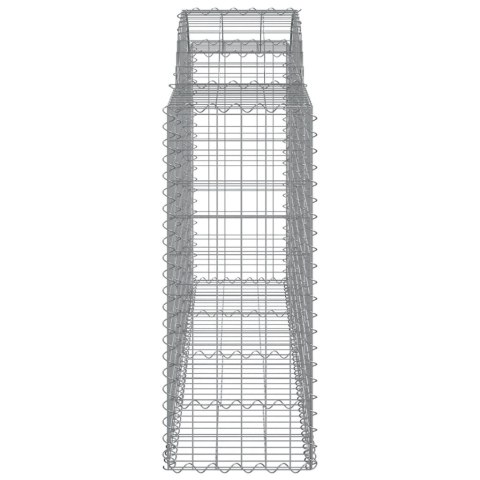 KOSZE GABIONOWE 7 SZT 200X50X100/120CM GALWANIZOWANE ŻELAZO