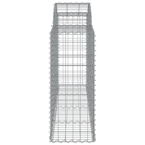 KOSZE GABIONOWE 9 SZT 200X50X100/120CM GALWANIZOWANE ŻELAZO