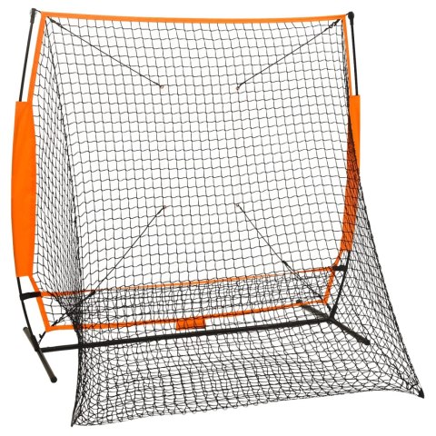 UNIWERSALNY TRENAŻER BASEBALLOWY CZARNY 174X76X1585CM