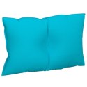 PODUSZKI NA PALETY 3 SZT TURKUSOWE TKANINA OXFORD