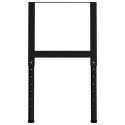 REGULOWANE RAMY STOŁU ROBOCZEGO 2 SZT METAL 55X(69-95,5)CM