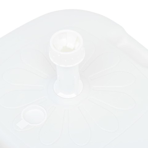 PODSTAWA POD PARASOL WYPEŁNIANA WODĄ/PIASKIEM 16L BIAŁA