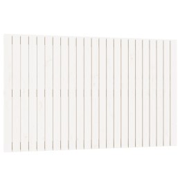 WEZGŁOWIE ŁÓŻKA BIAŁE 147X3X90CM DREWNO SOSNOWE