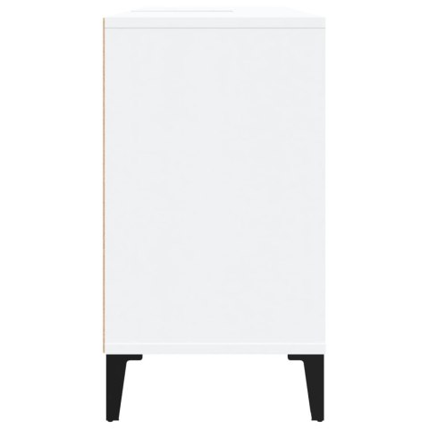 SZAFKA POD UMYWALKĘ BIAŁA 80X33X60CM