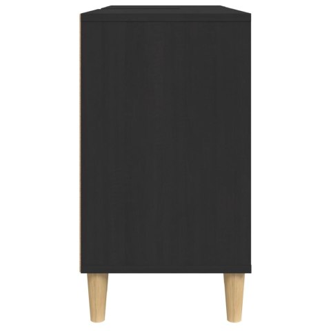 SZAFKA POD UMYWALKĘ CZARNA 80X33X60CM