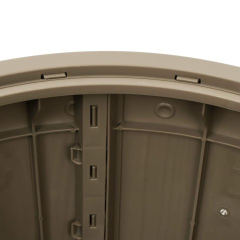 OGRODOWY SCHOWEK 3-W-1 JASNOBRĄZOWY POLIPROPYLEN