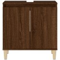 SZAFKA POD UMYWALKĘ BRĄZOWY DĄB 58X33X60CM