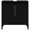 SZAFKA POD UMYWALKĘ CZARNA 58X33X60CM