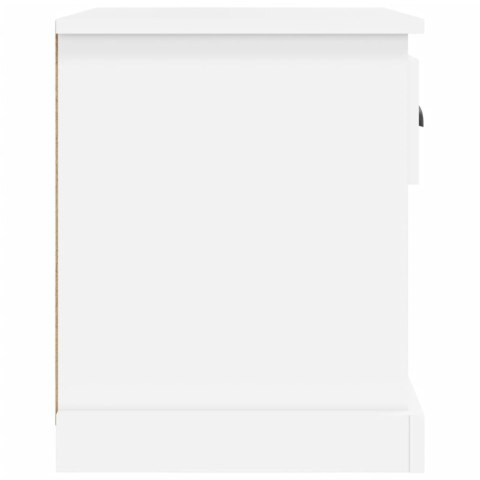 SZAFKI NOCNE 2 SZT BIAŁE 39X39X47,5CM