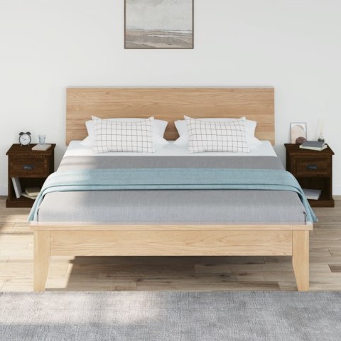 SZAFKI NOCNE 2 SZT BRĄZOWY DĄB 39X39X47,5CM