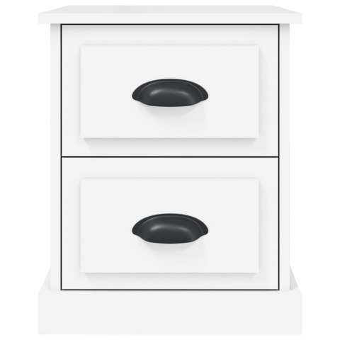 SZAFKI NOCNE 2 SZTUKI BIAŁE 39X39X47,5CM
