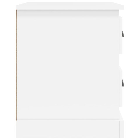 SZAFKI NOCNE 2 SZTUKI BIAŁE 39X39X47,5CM