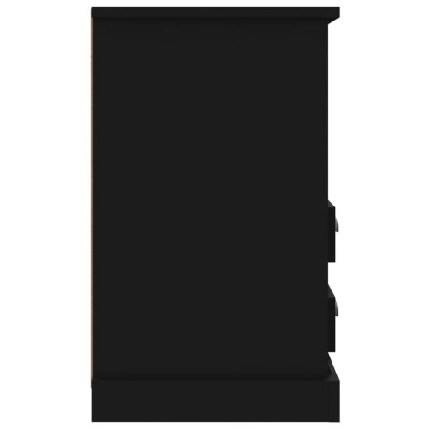 SZAFKI NOCNE 2 SZT CZARNE 43X36X60CM