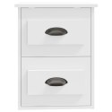 WISZĄCA SZAFKA NOCNA BIAŁA 41,5X36X53CM