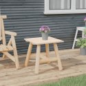 STOLIK POMOCNICZY 49X49X50CM DREWNO ŚWIERKOWE