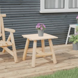 STOLIK POMOCNICZY 49X49X50CM DREWNO ŚWIERKOWE