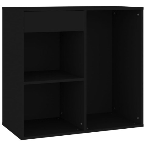 SZAFKA NA KOSMETYKI CZARNA 80X40X75CM