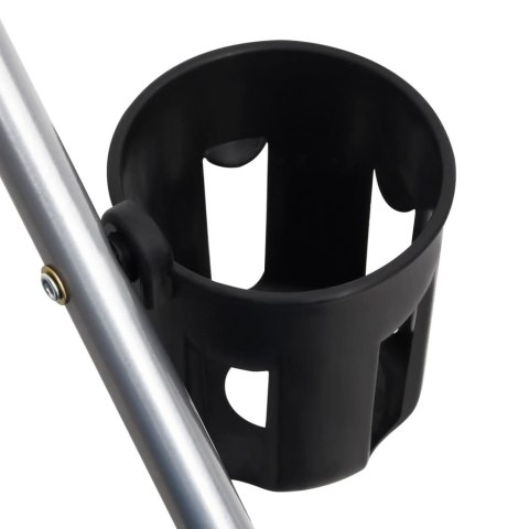 WÓZEK DLA PSA KOTA NIEBIESKI SKŁADANY TKANINA OXFORD 300D DO 15KG