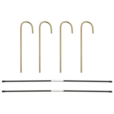 BRAMKA PIŁKARSKA Z SIATKĄ I MATĄ DO CELNOŚCI 120X80X80CM