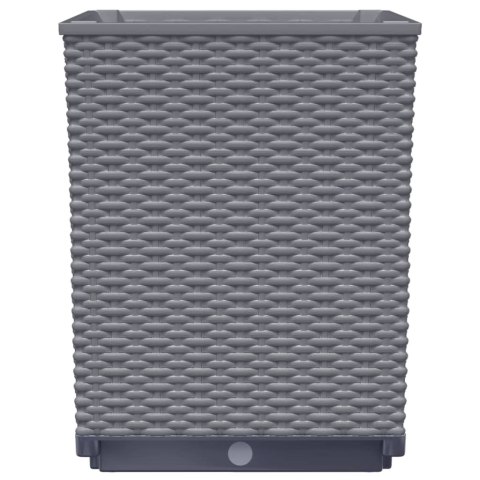 DONICE 2 SZT CIEMNOSZARE 30X30X37CM