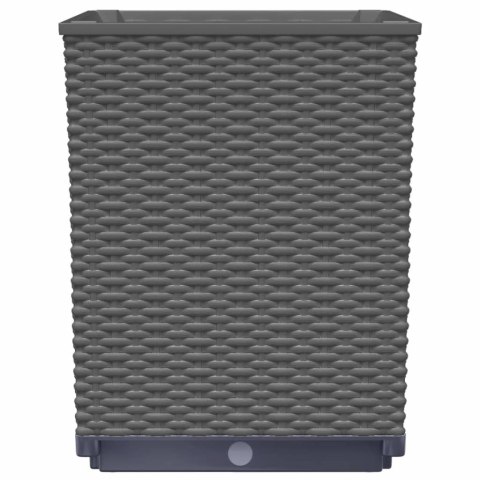 DONICE 4 SZT CIEMNOSZARE 30X30X37CM