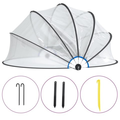 KOPUŁA NA BASEN OKRĄGŁA 467X234CM PVC