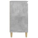 SZAFKI NOCNE 2 SZT SZAROŚĆ BETONU 40X35X70CM