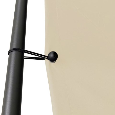 ALTANA BEŻOWA 3X3M 180G/M² TKANINA I STAL