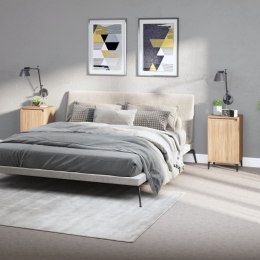 SZAFKI NOCNE 2 SZT DĄB SONOMA 40X35X70CM