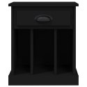 SZAFKA NOCNA CZARNA 43X36X50CM